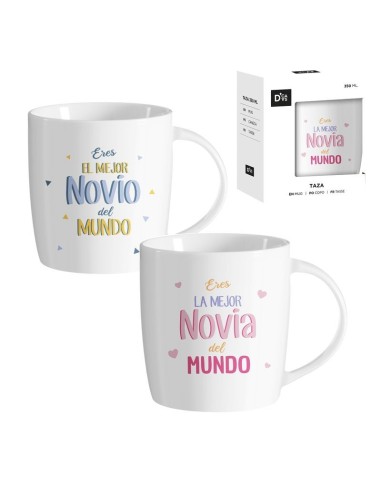 Taza original para la mejor novio o novia del mundo