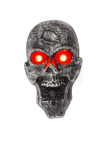 timbre calavera co luz y sonido