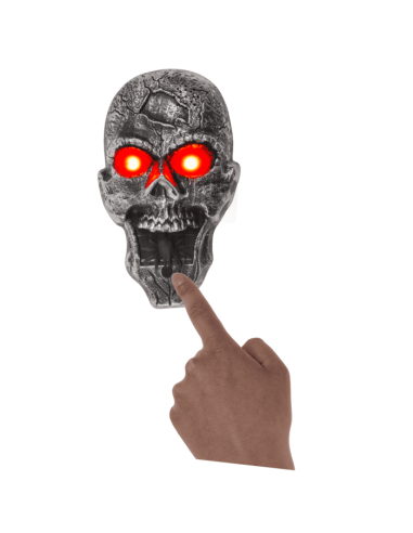 timbre calavera co luz y sonido