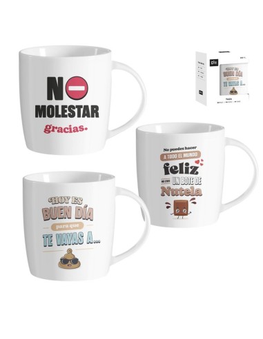 Tazas con frases irónicas