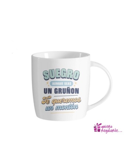Taza original " Suegros "