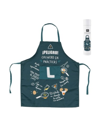 Delantal original "Cocinero en prácticas"