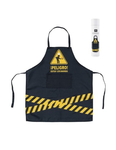 Delantal original "Peligro estoy cocinando"