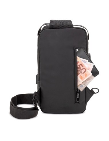 Bandolera con cierre de seguridad