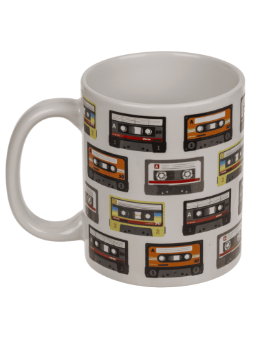 Taza original y retro "cassette"