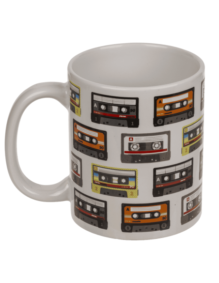Taza original y retro "cassette"