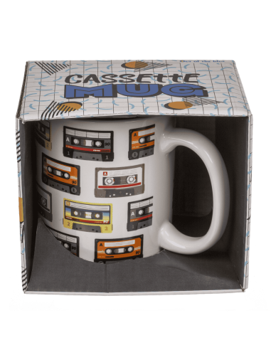 Taza original y retro "cassette"