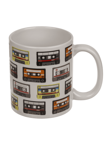 Taza original y retro "cassette"
