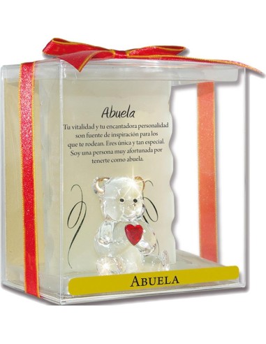Oso de cristal " Abuela "
