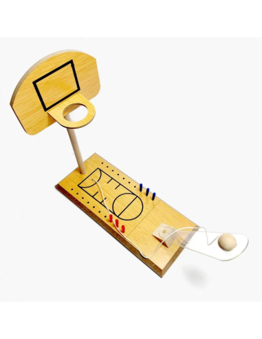 Mini juego basket de madera