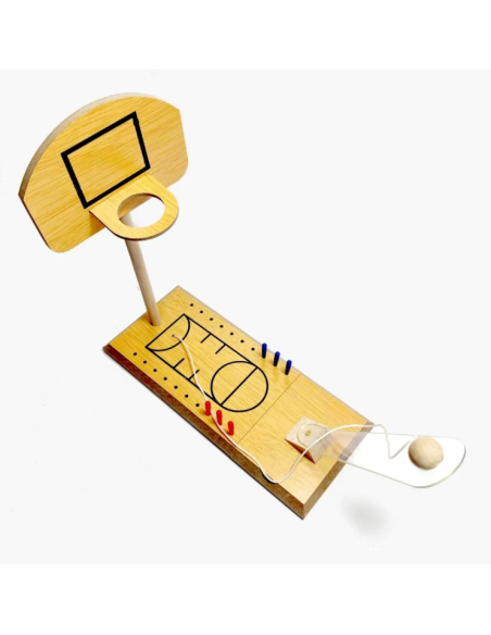 Mini juego basket de madera
