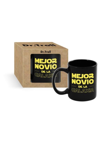 Taza para el mejor novio de la galaxia