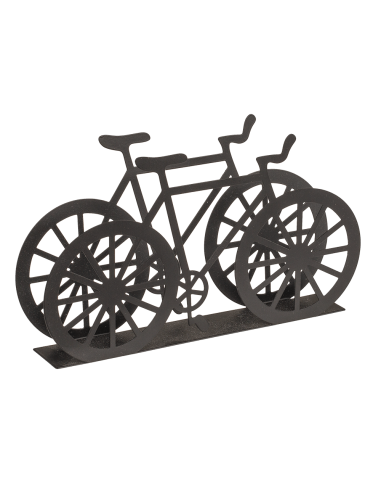 Servilletero en forma de bicicleta