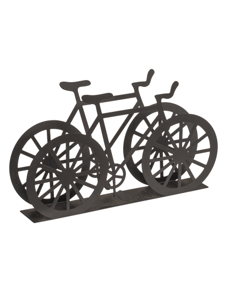 Servilletero en forma de bicicleta