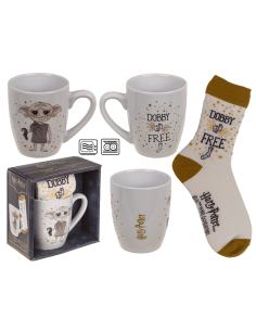 Set de taza y calcetines Harry Potter